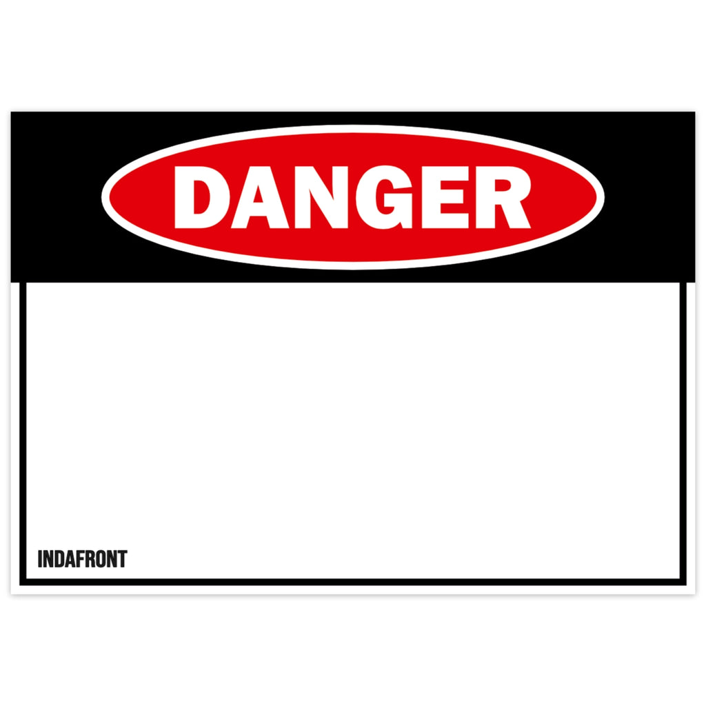 Danger Stickers (50 pcs.) image 0