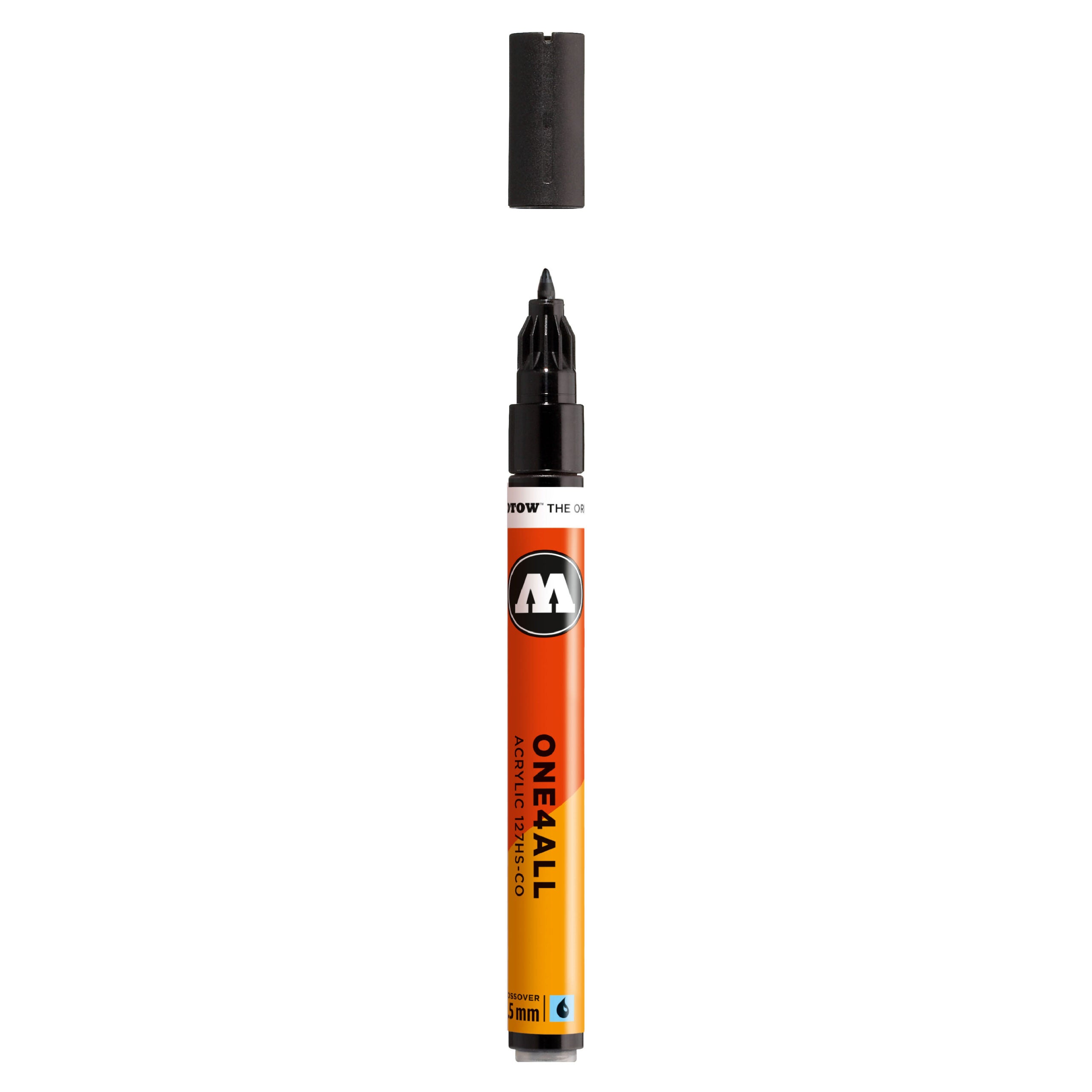 Molotow ONE4ALL 127HS-CO Acrylic Marker (1,5mm) - Signal Black image