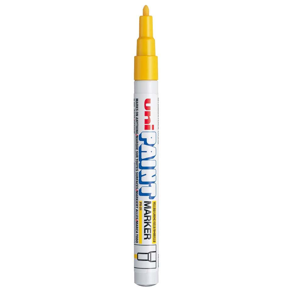 Uni Paint Marker PX-21 (1.2mm) - Yellow image