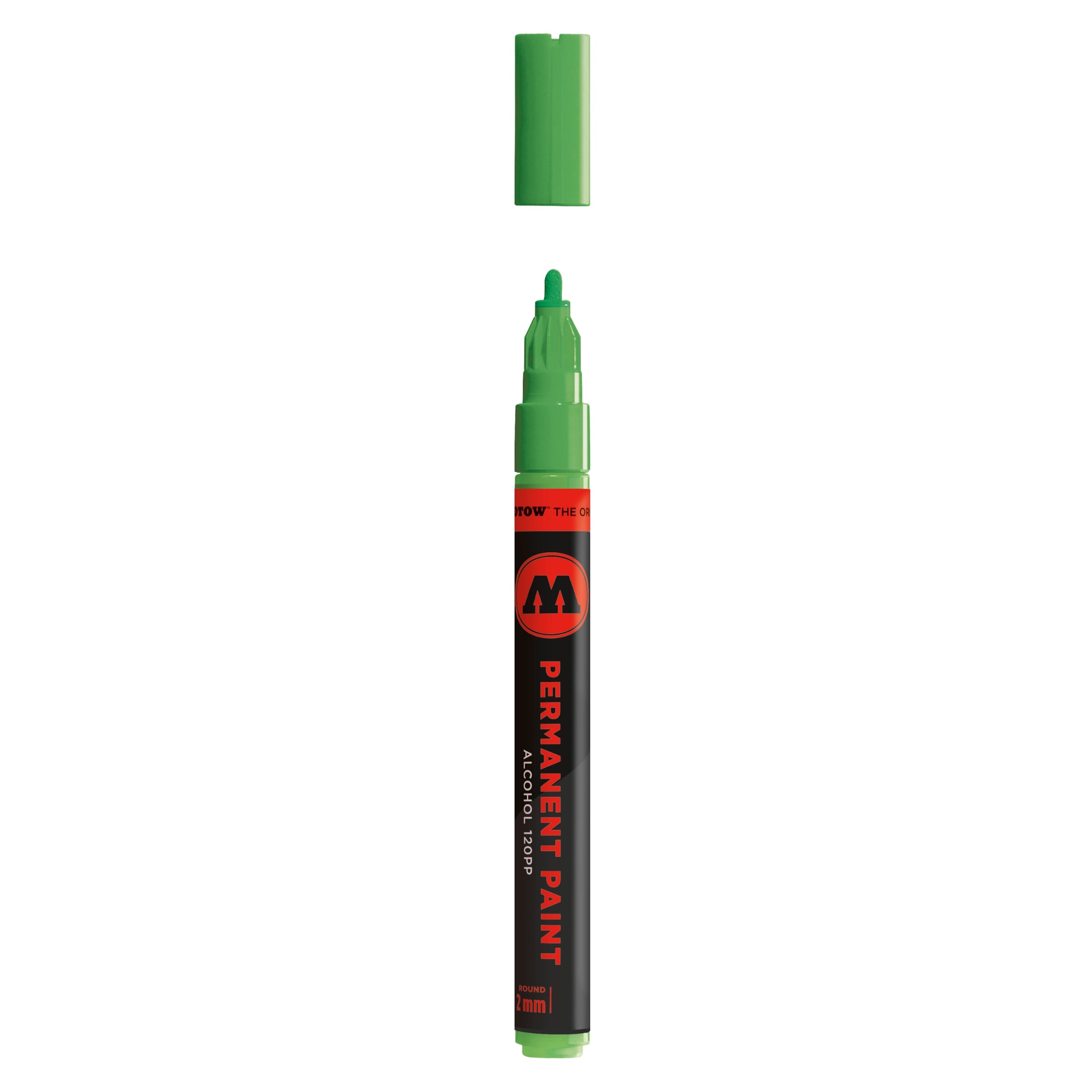 Molotow Permanent Paint 120PP Alcohol Marker (2mm) - Cream Green image