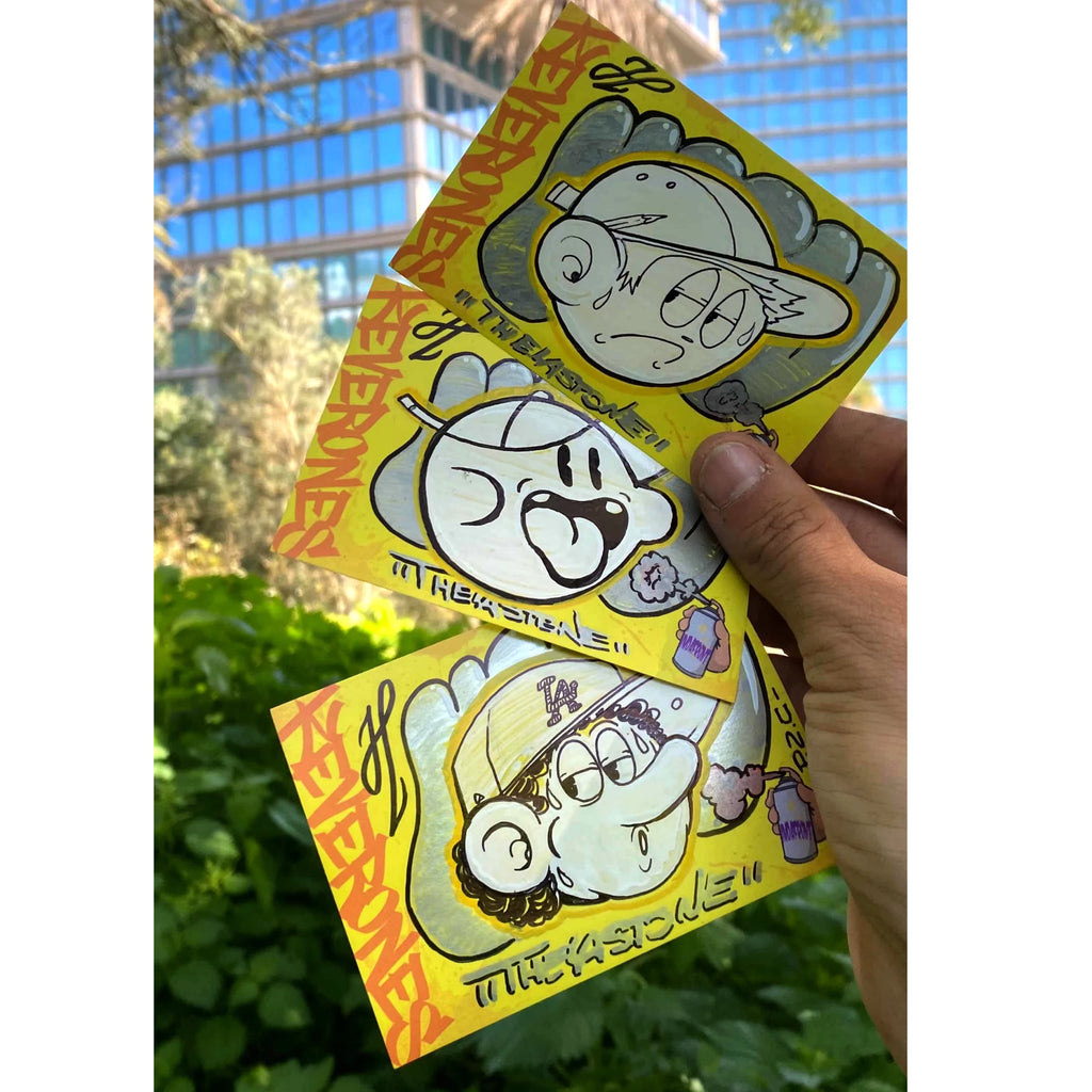 Keverones Graffiti Stickers (50 pcs.) image 1