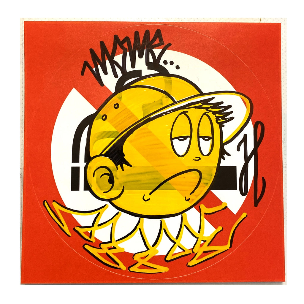 No Smoking Vinyl Stickers (5 pcs.) image 1