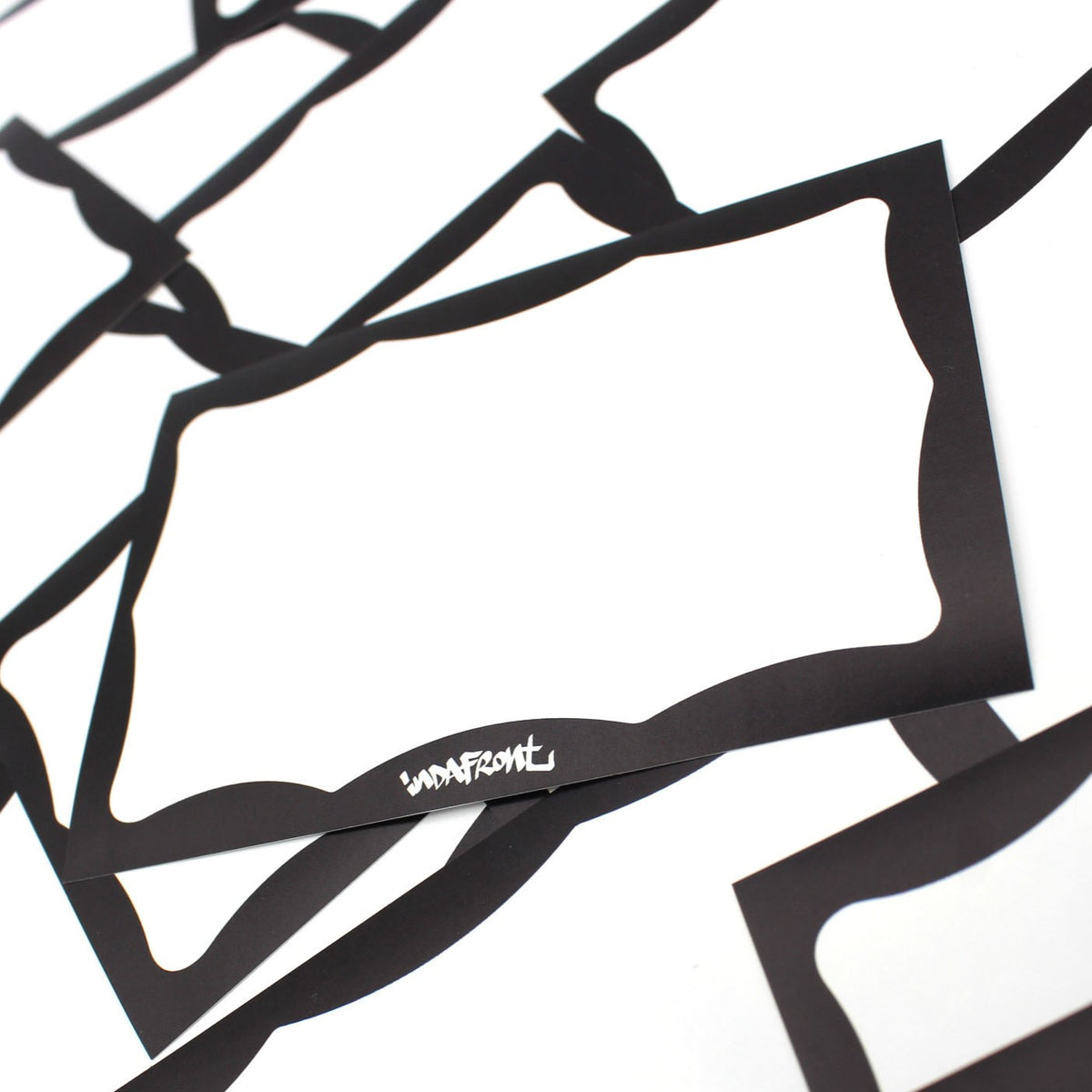 Indafront Stickers Combi Pack - Black (200 pcs.)