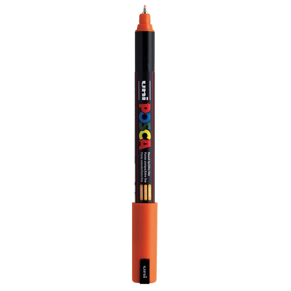 Posca PC-1MR Acrylic Marker (Ultra Fine) - Orange image