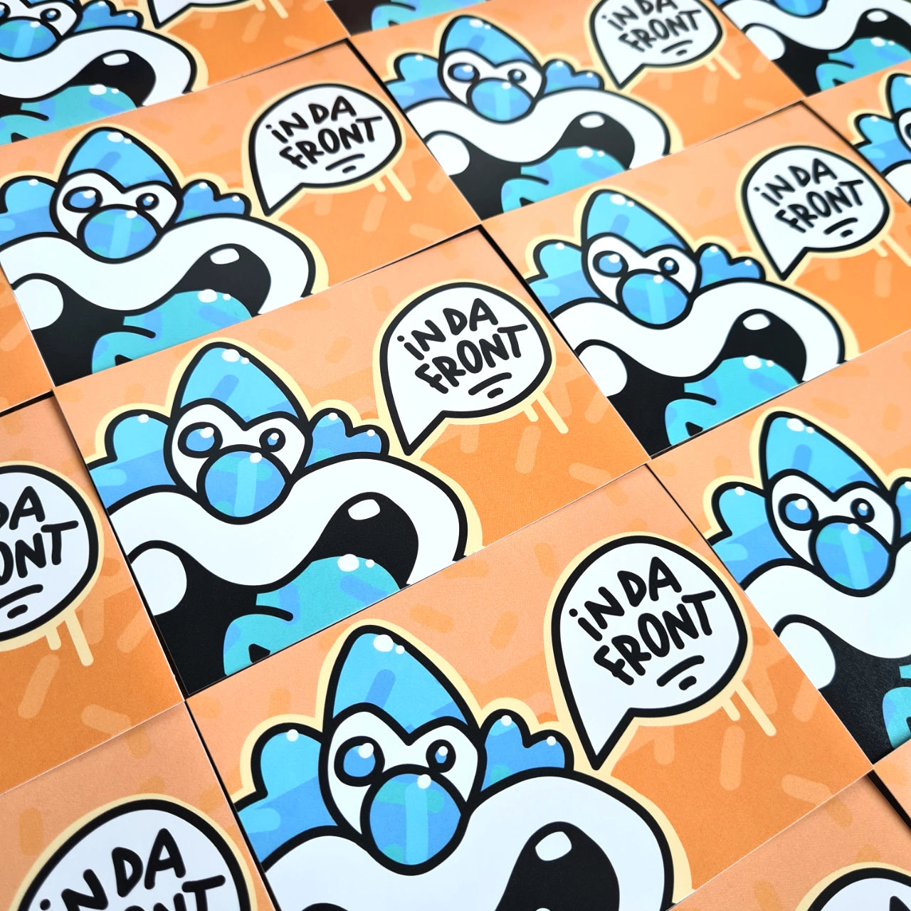 Fatoe Indafront Vinyl Stickers - Limited Edition (10 pcs.) image 1