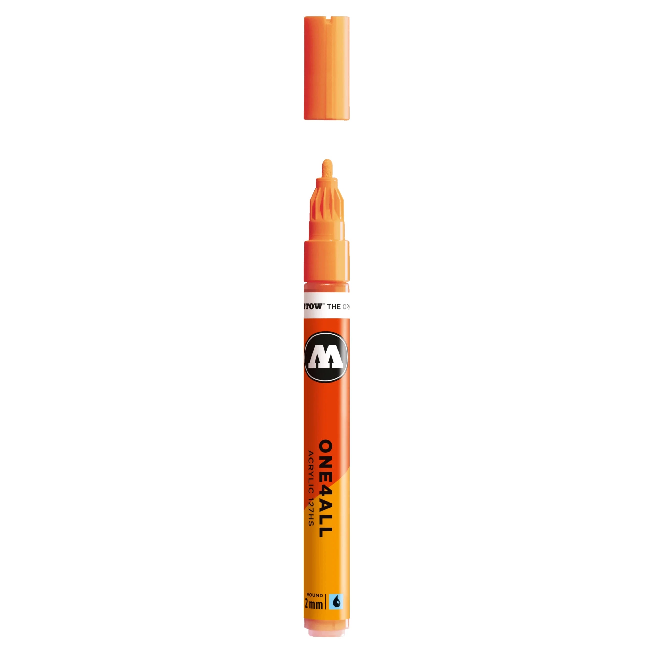 Molotow ONE4ALL 127HS Acrylic Marker (2mm) - Goldfish image