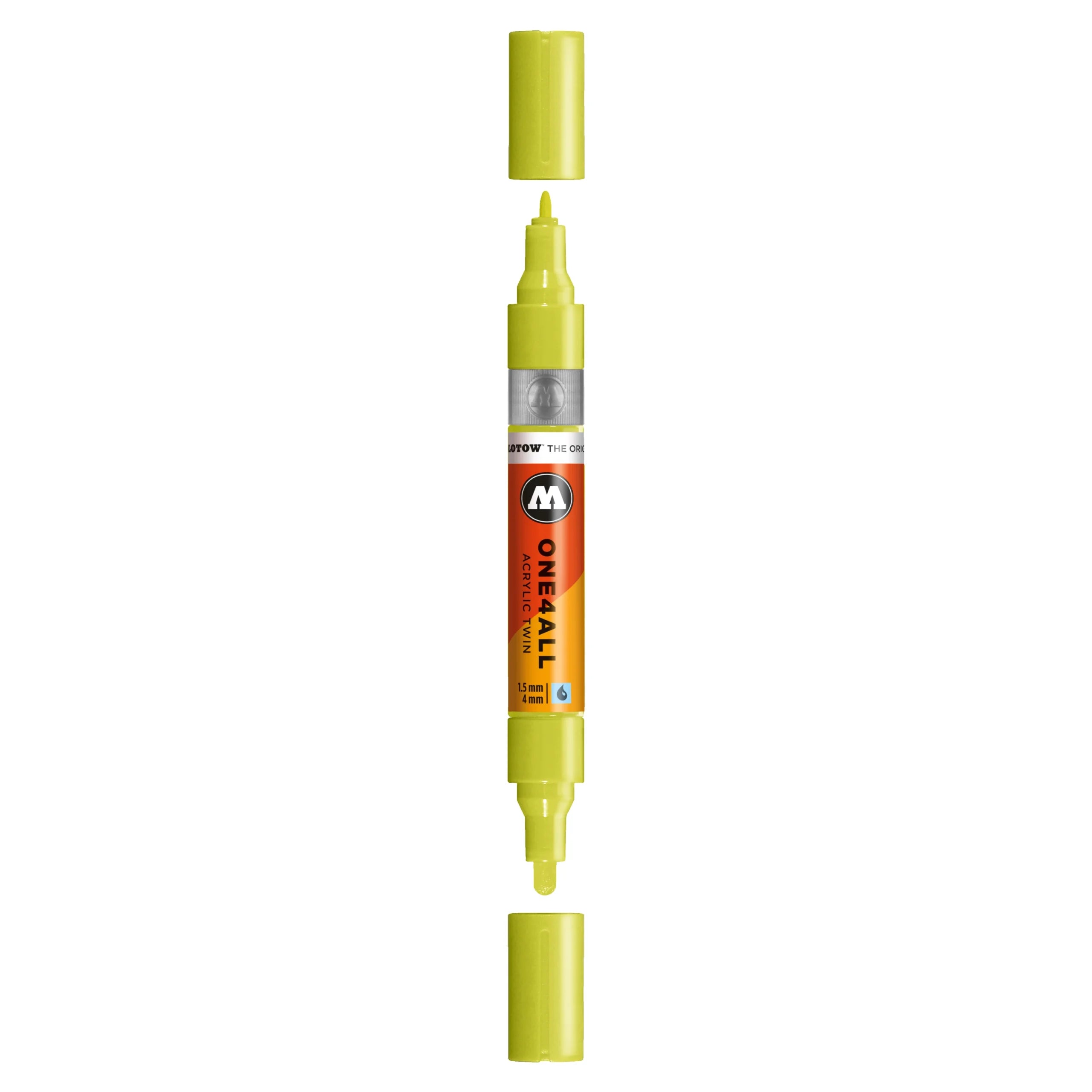 Molotow ONE4ALL Acrylic TWIN Marker (1.5-4mm) - Nature Green Light image