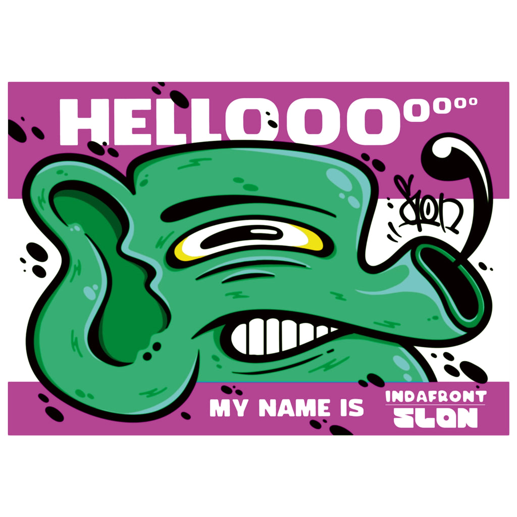 Hellooo Slon Vinyl Stickers - Limited Edition (10 pcs.) image 0