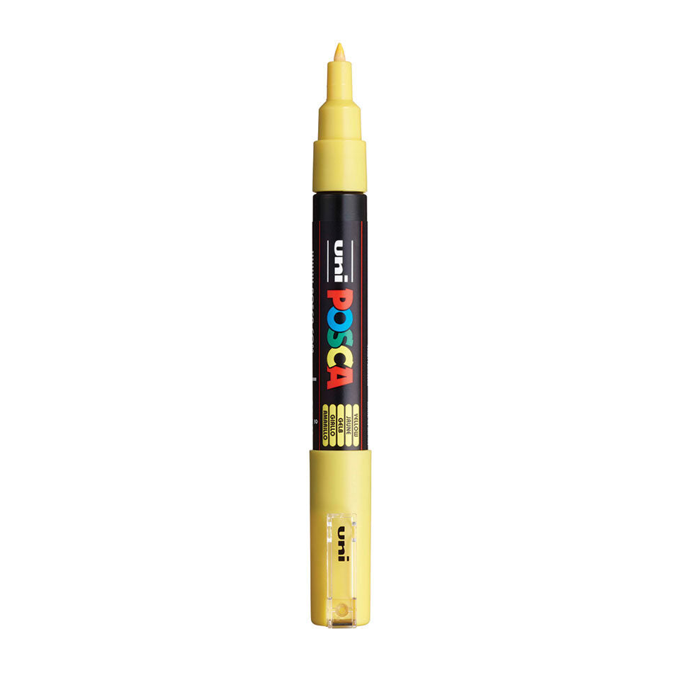 Posca PC-1MC Acrylic Marker (Extra Fine) - Yellow image
