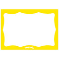 Wavy Border Stickers Yellow (50 pcs.) image 0