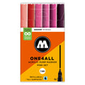 Molotow ONE4ALL 127HS Pink Set (2mm) (6x) image 0
