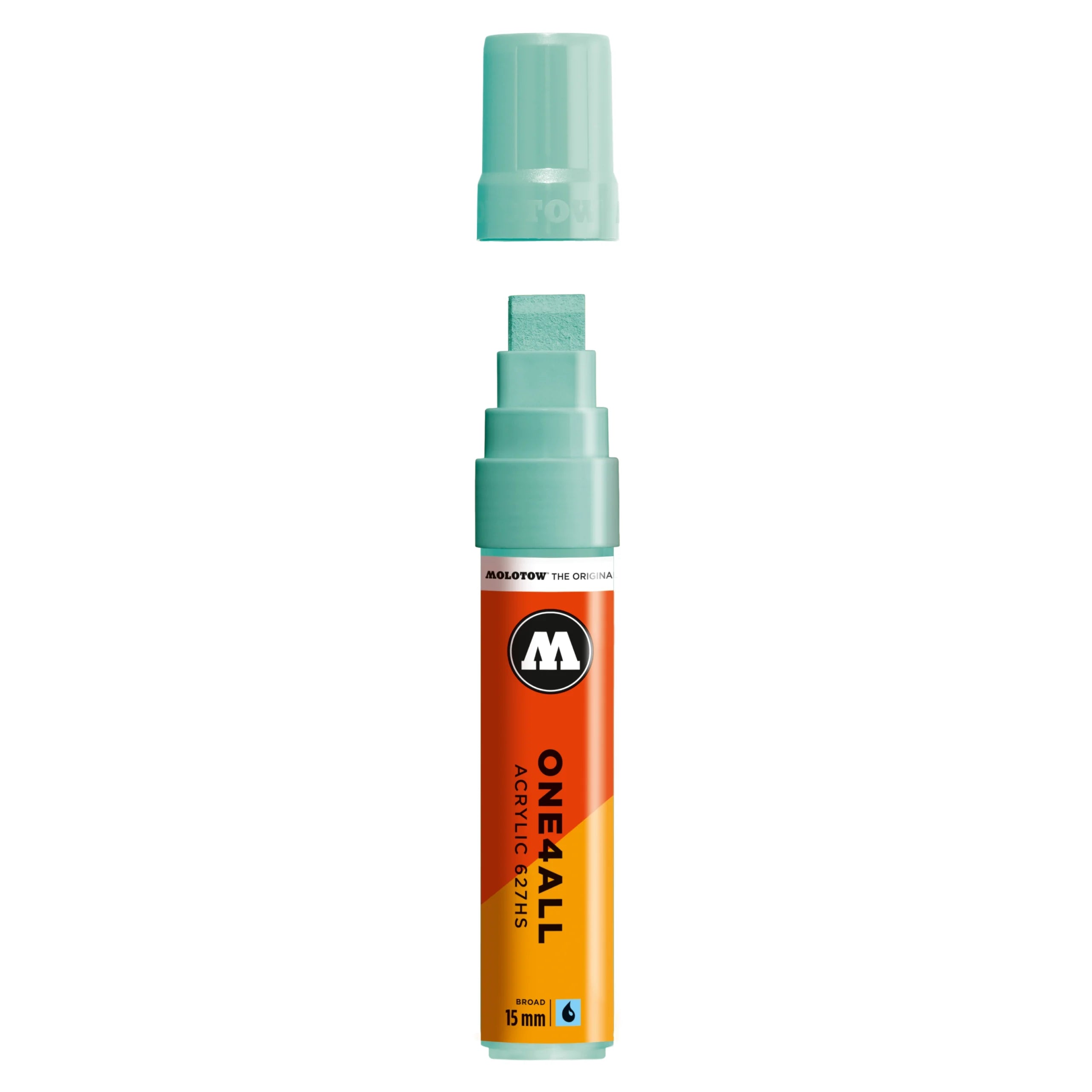 Molotow ONE4ALL 627HS Acrylic Marker (15mm) - Lago Blue Pastel image