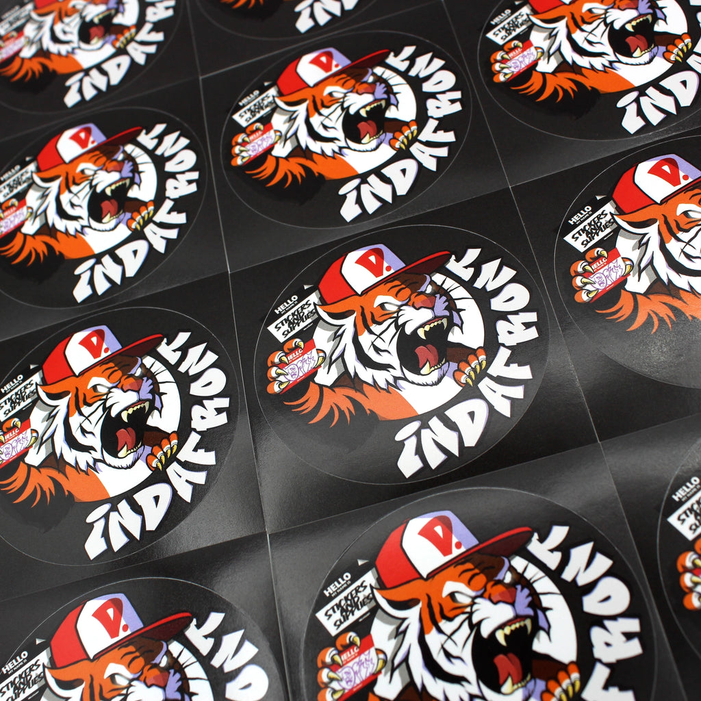 Roaring Taggie Vinyl Stickers (10 pcs.) image 4
