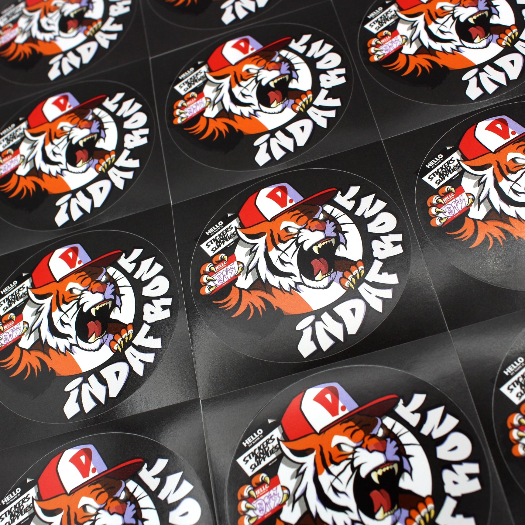 Roaring Taggie Vinyl Stickers (10 pcs.) image 4