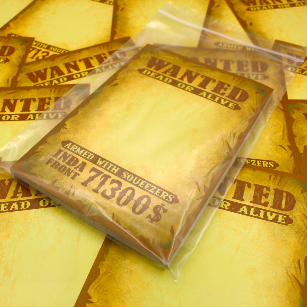 WANTED Stickers A6 (25 pcs.) image 5