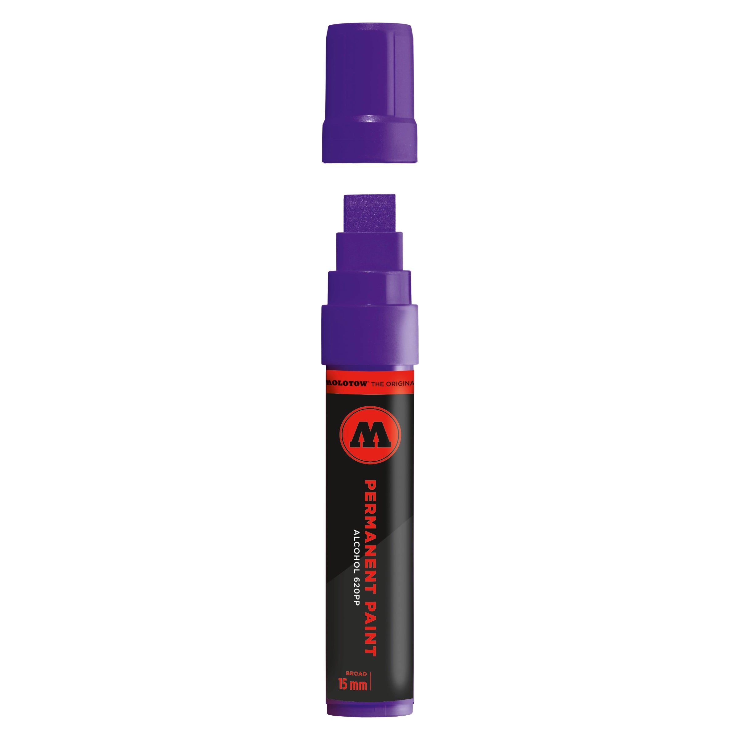 Molotow Permanent Paint 620PP Alcohol Marker (15mm) - Purple image