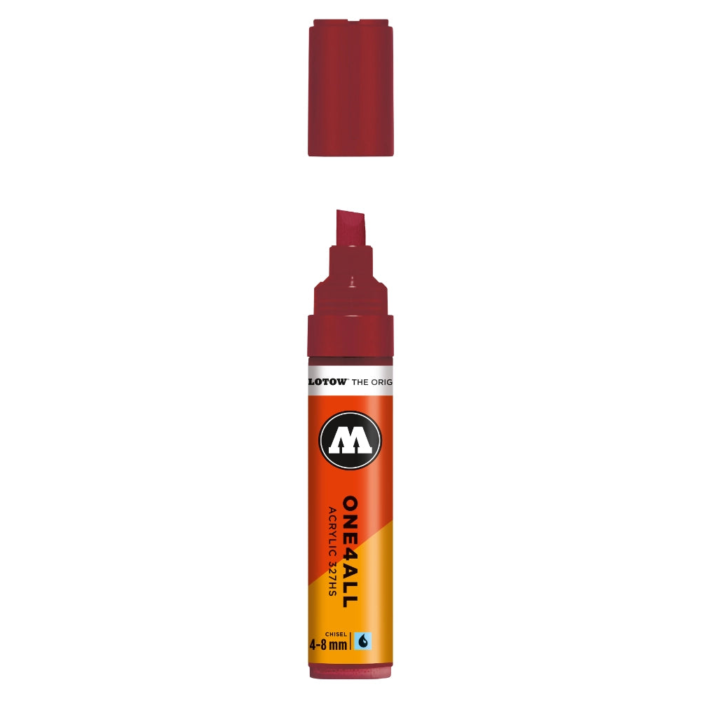 Molotow ONE4ALL 327HS Acrylic Marker (4-8mm) - Burgundy image