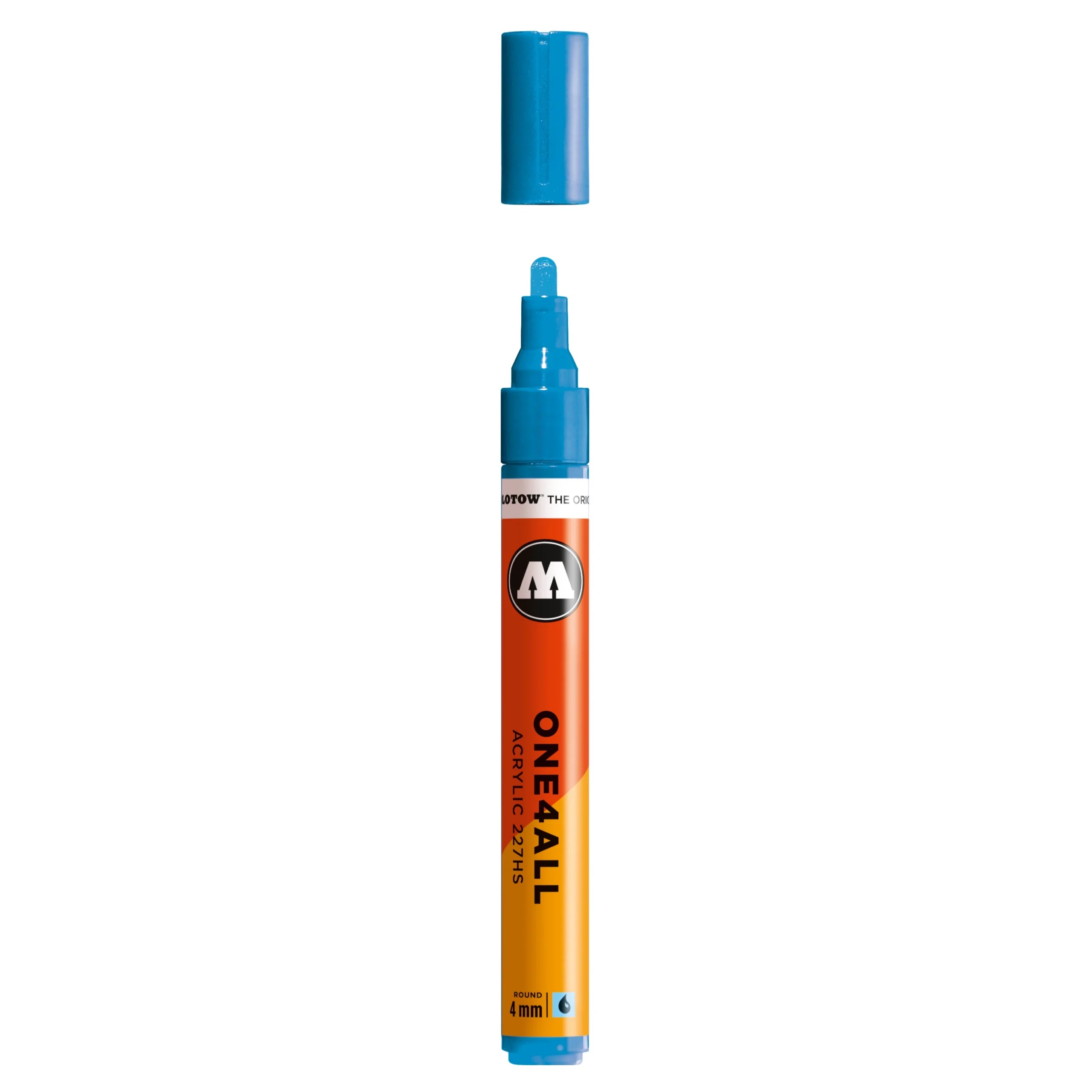 Molotow ONE4ALL 227HS Acrylic Marker (4mm) - Shock Blue image