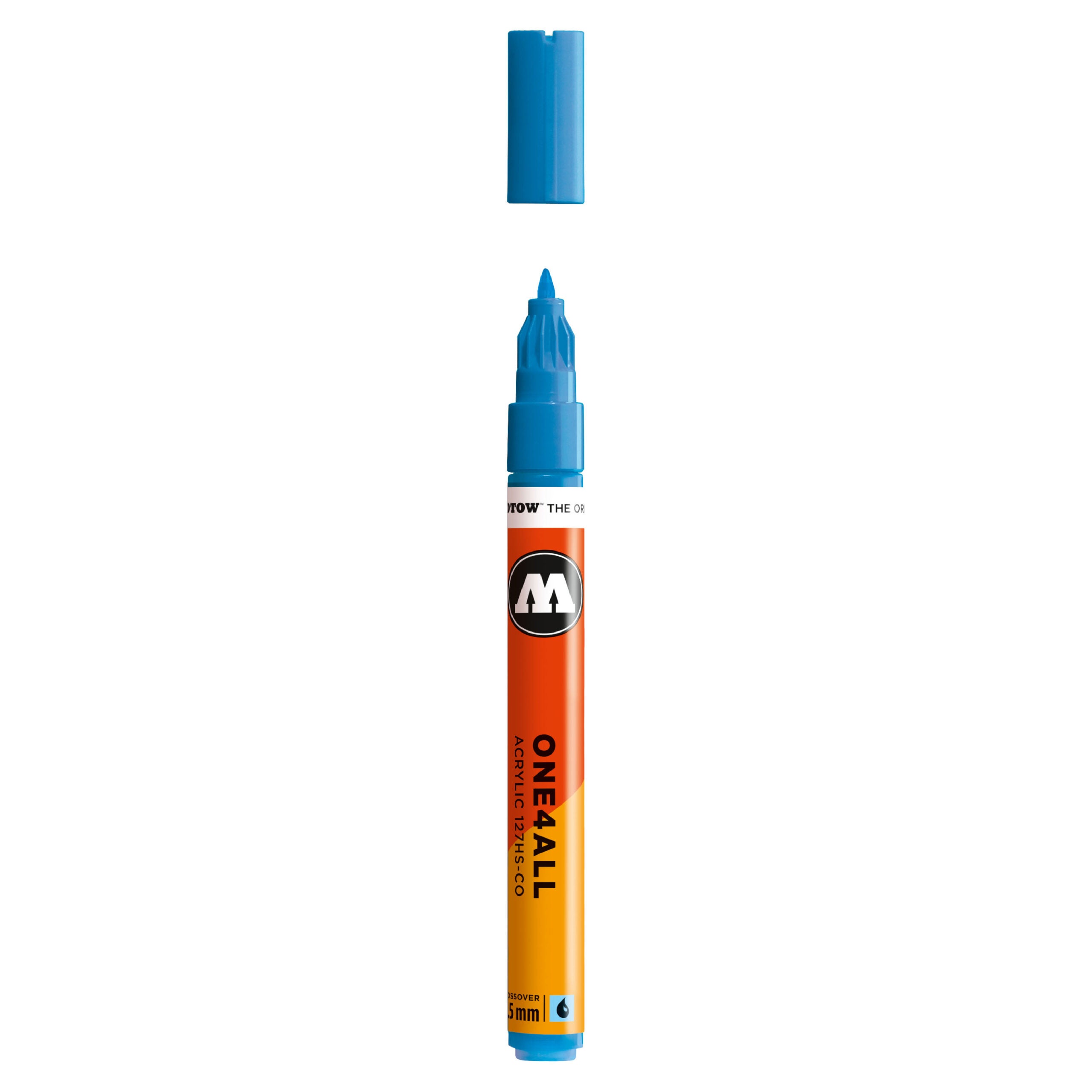 Molotow ONE4ALL 127HS-CO Acrylic Marker (1,5mm) - Shock Blue Middle image