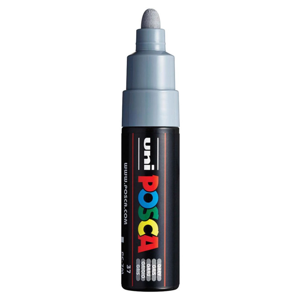 Posca PC-7M Acrylic Marker (5mm) - Grey image