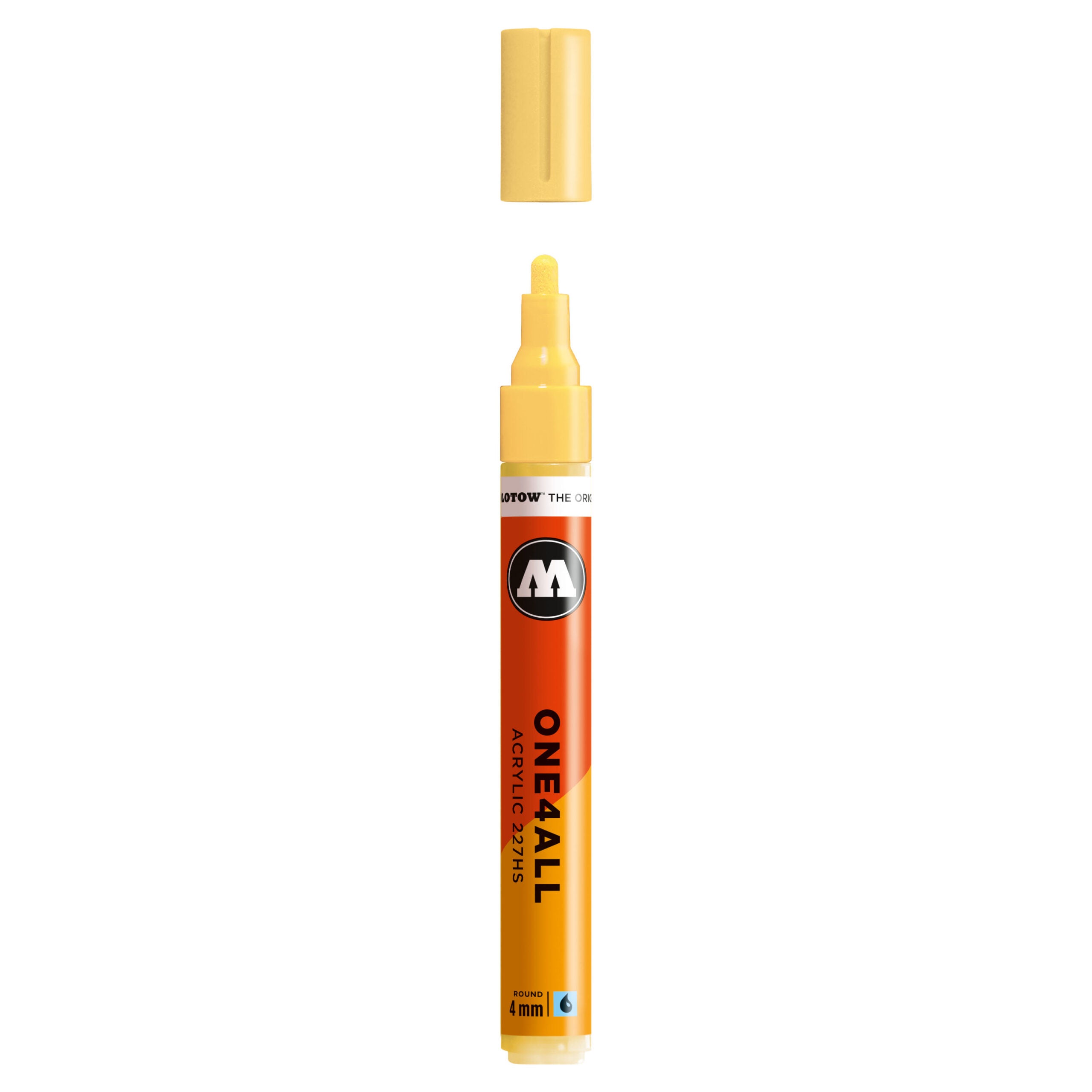 Molotow ONE4ALL 227HS Acrylic Marker (4mm) - Vanilla Pastel image