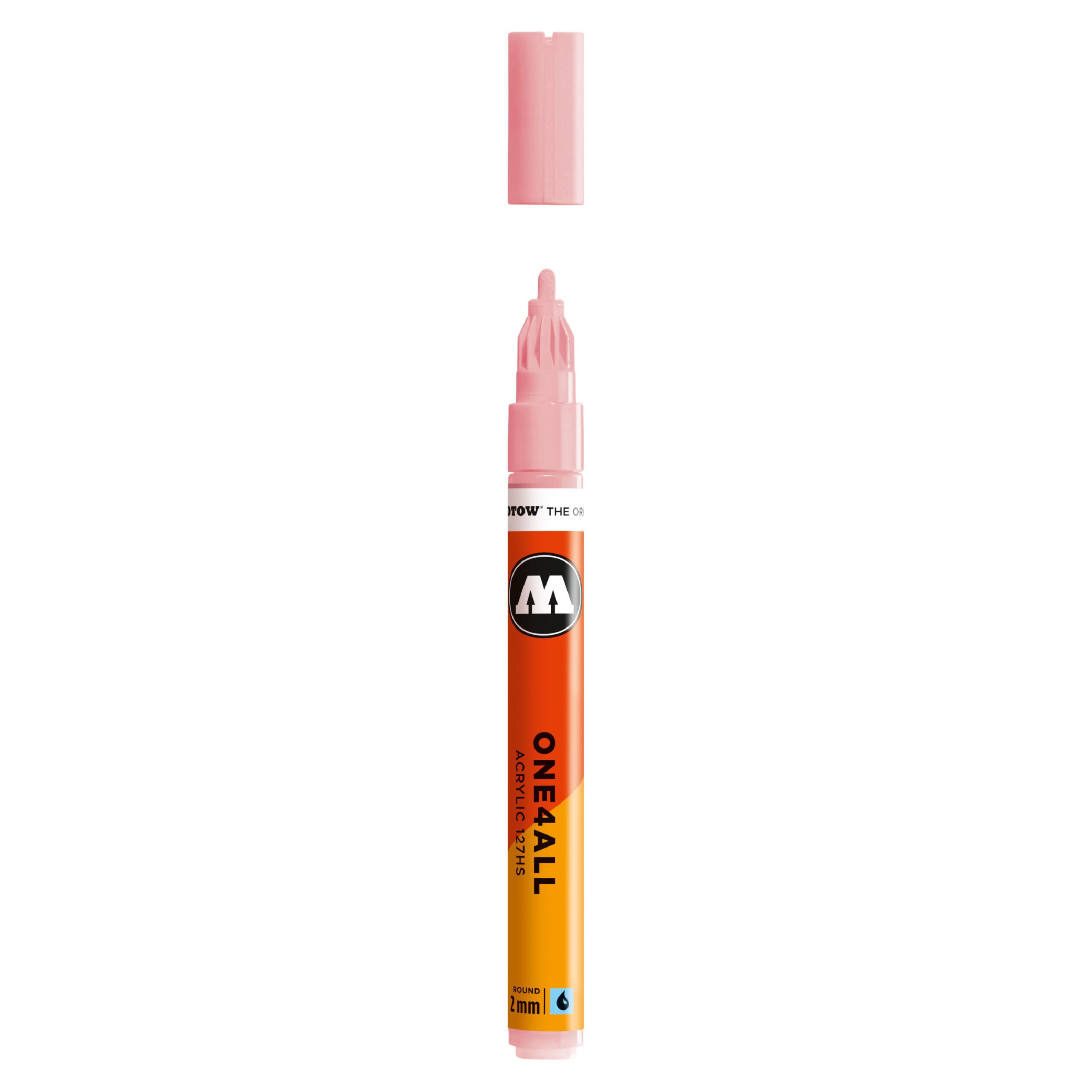 Molotow ONE4ALL 127HS Acrylic Marker (2mm) - Powder Pastel image