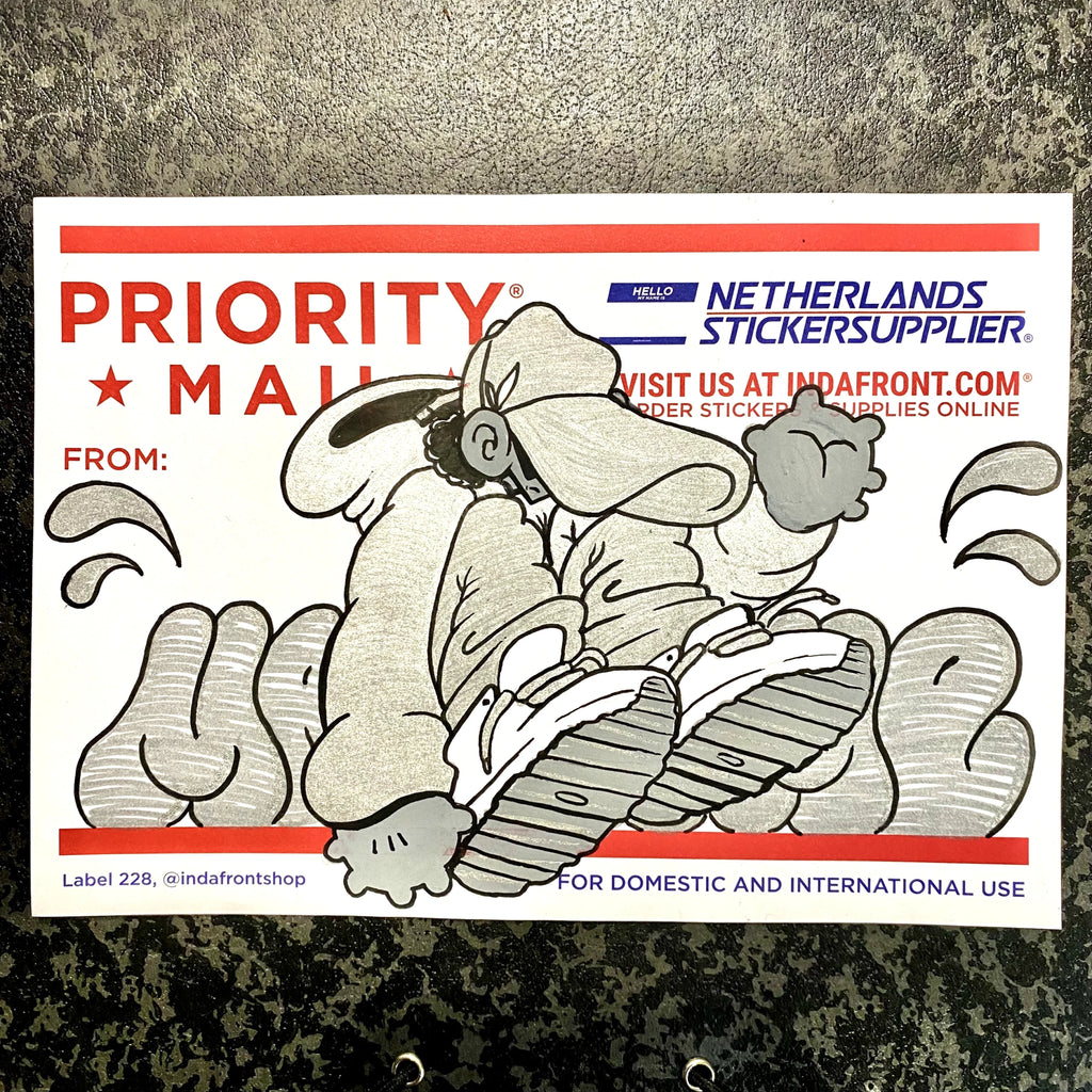 Priority Mail Stickers XL (A5) image 1