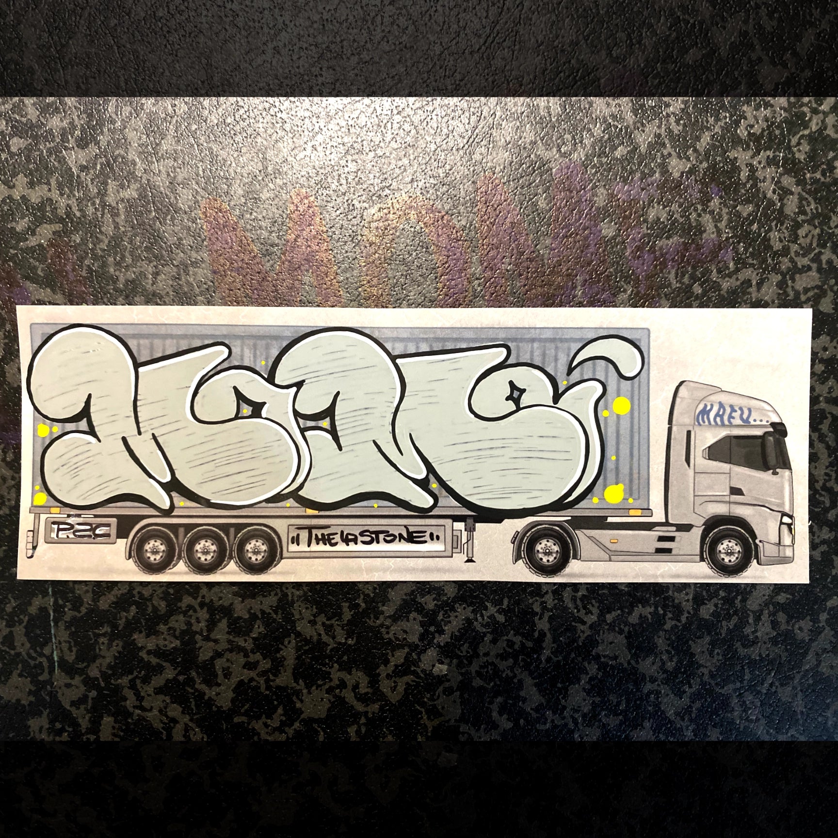 Blue Truck Stickers (25 pcs.) image 3