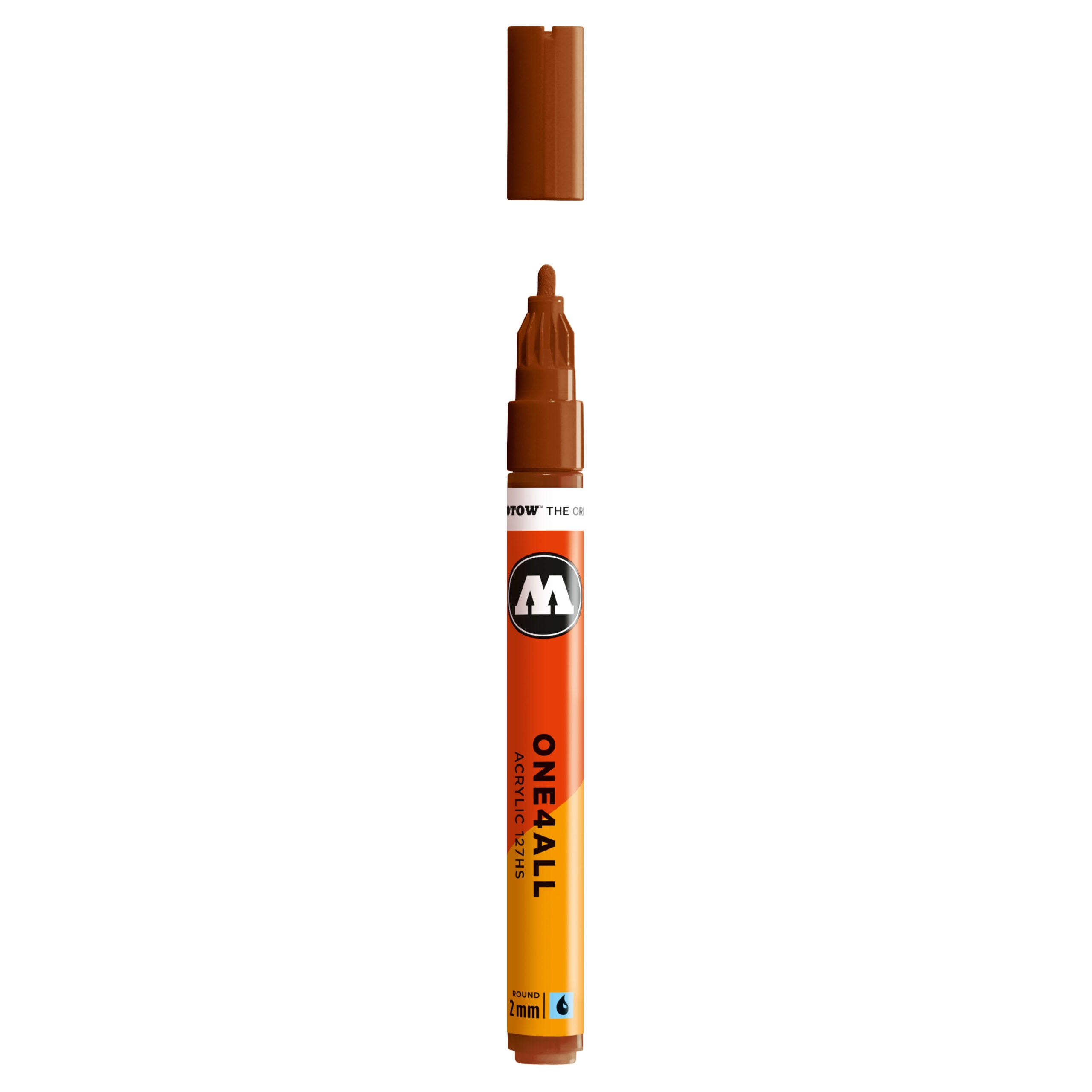 Molotow ONE4ALL 127HS Acrylic Marker (2mm) - Hazelnut Brown image