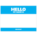 Hello My Name is Stickers Light Blue (50 pcs.) image 0