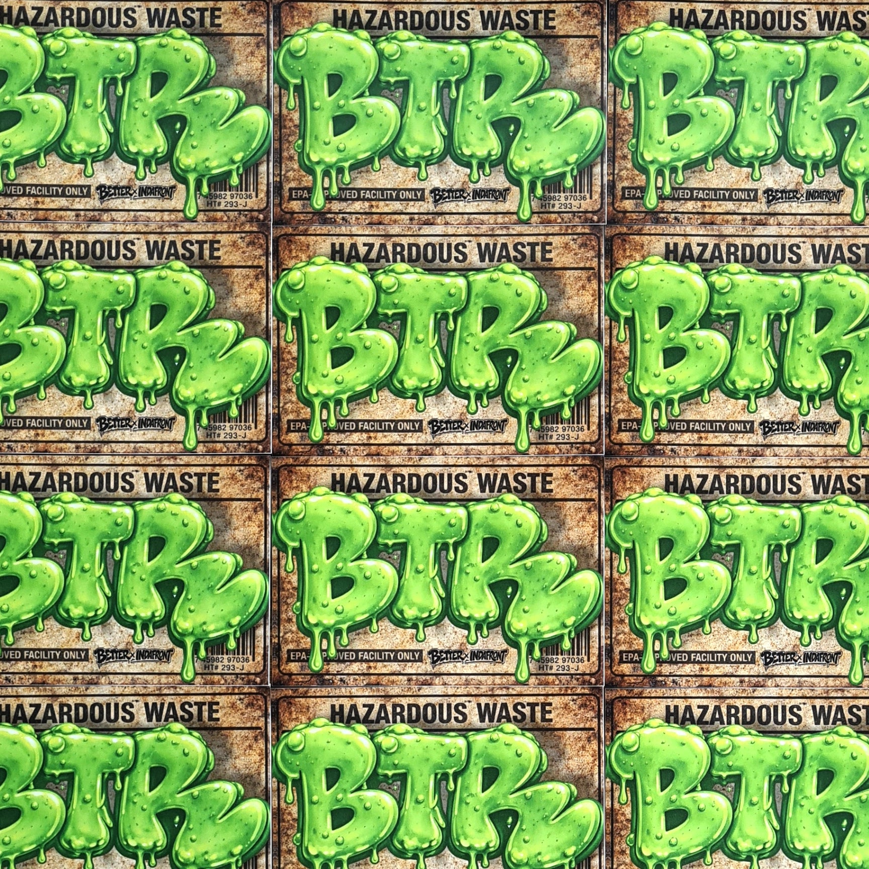Better Slime Vinyl Stickers - Limited Edition (10 pcs.) image 2