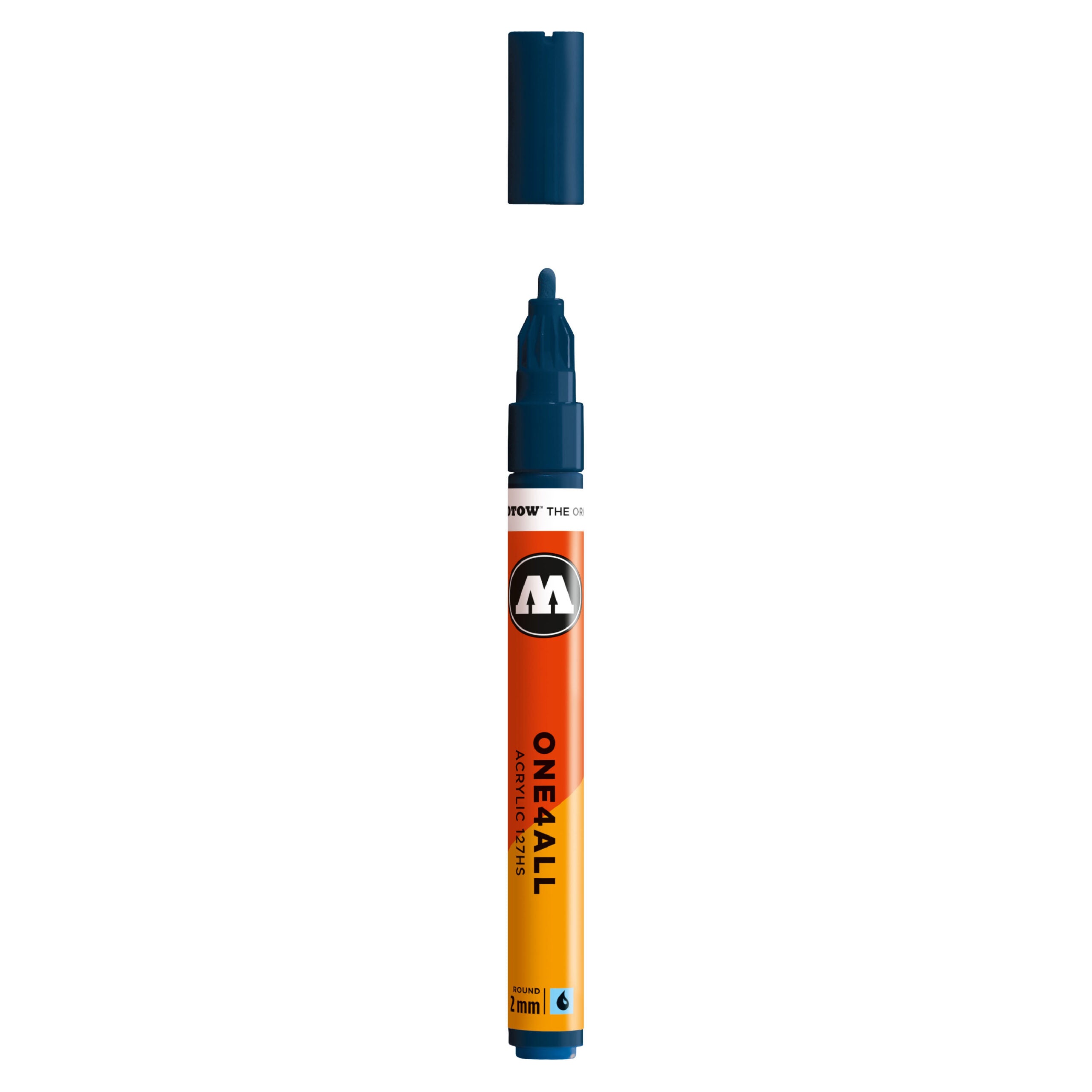 Molotow ONE4ALL 127HS Acrylic Marker (2mm) - Petrol image