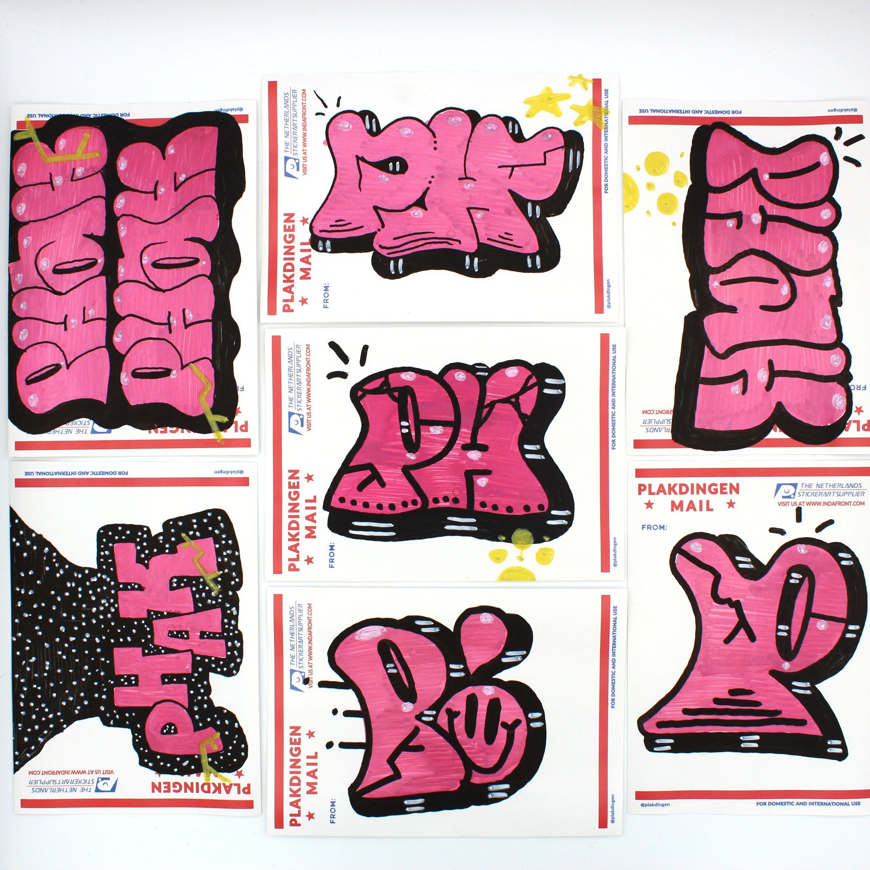 Phak Sticker Pack - Purple image