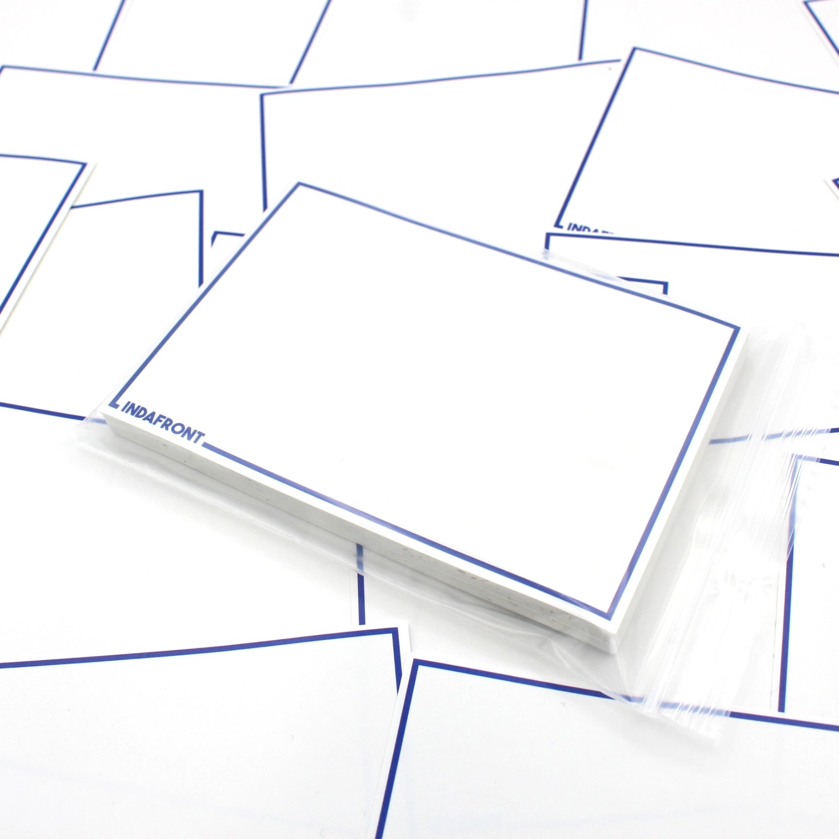 Line Border Stickers Blue (50 pcs.) image 3