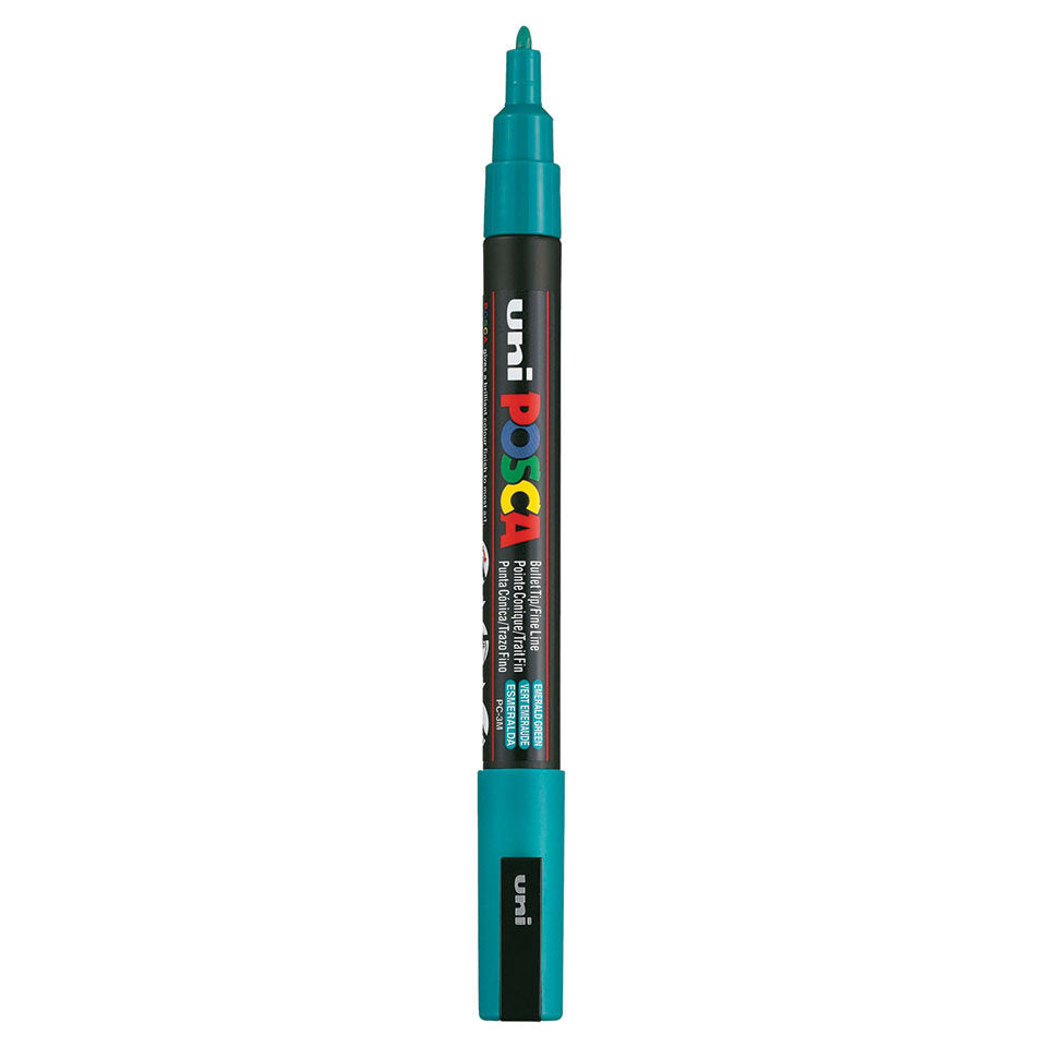 Posca PC-3M Acrylic Marker (Fine) - Emerald Green image