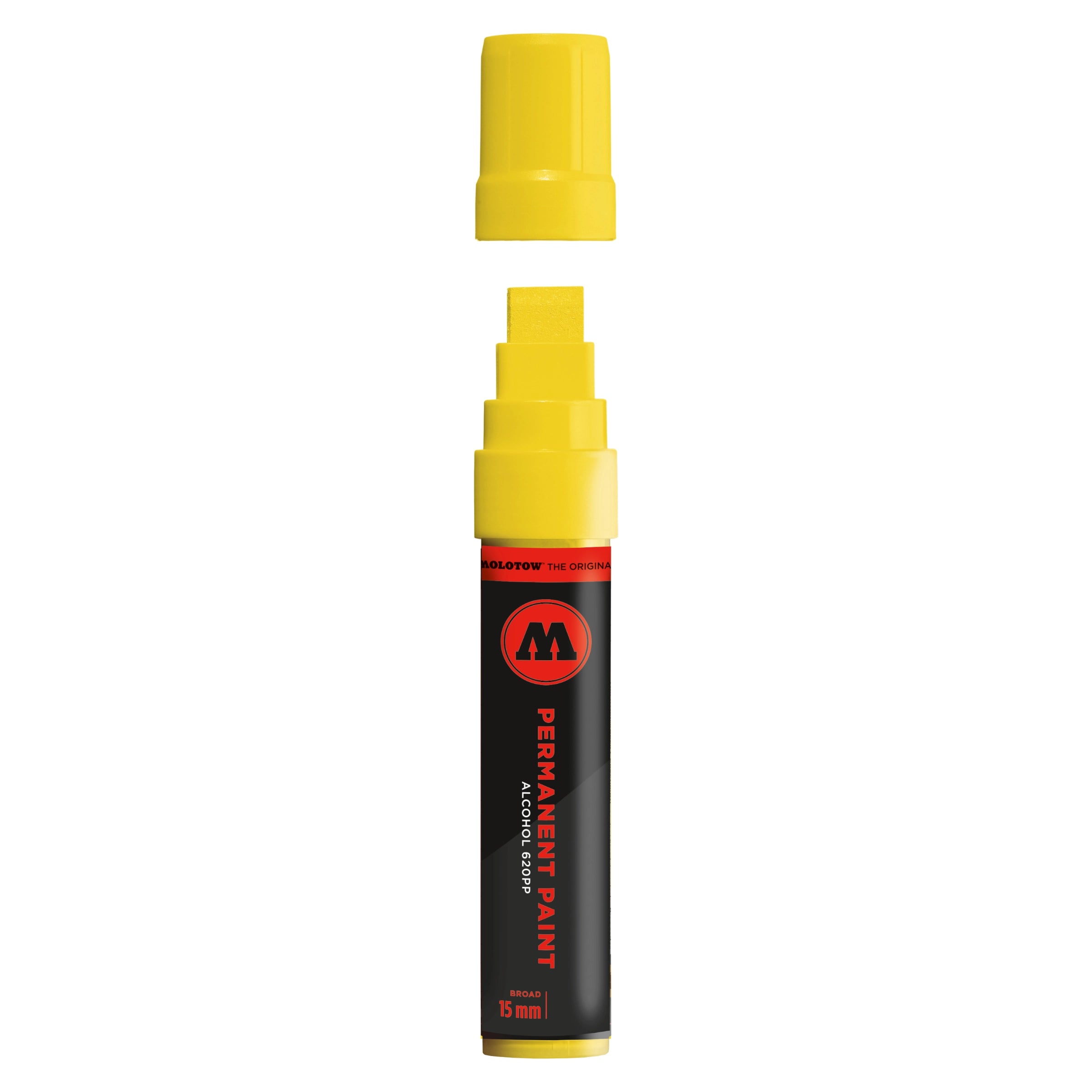 Molotow Permanent Paint 620PP Alcohol Marker (15mm) - Zinc Yellow image