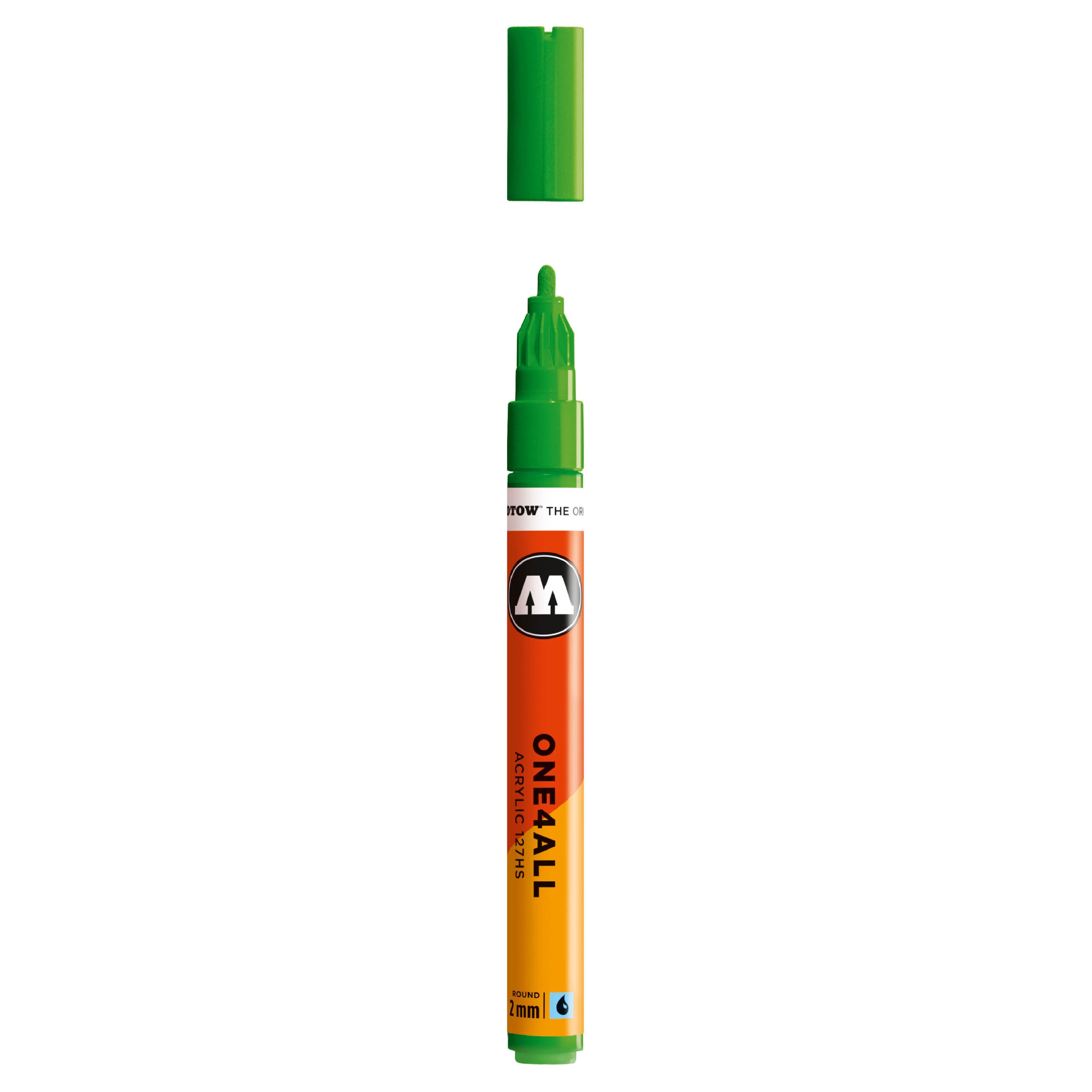 Molotow ONE4ALL 127HS Acrylic Marker (2mm) - Kacao77 Green image