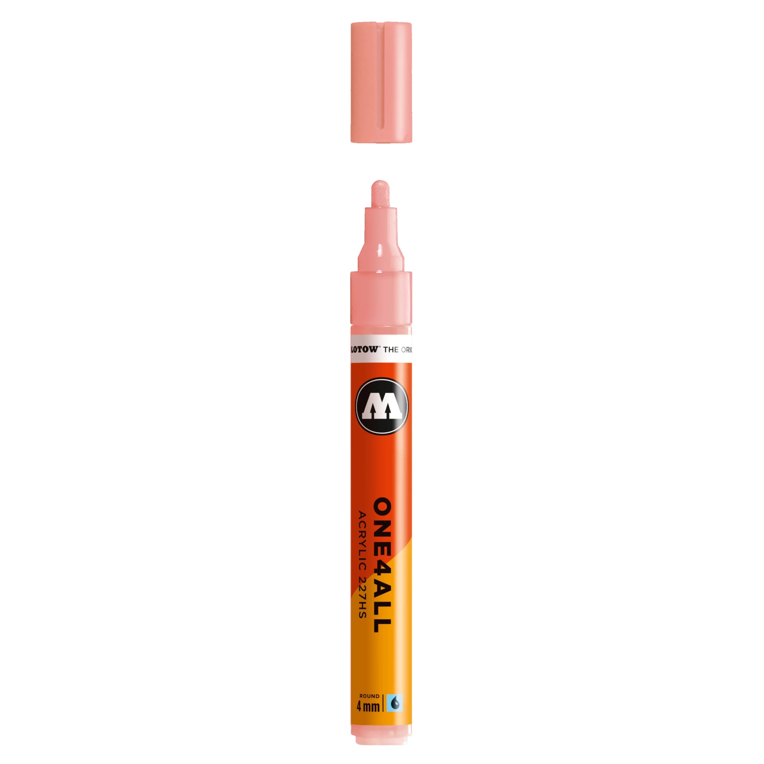 Molotow ONE4ALL 227HS Acrylic Marker (4mm) - Coral image