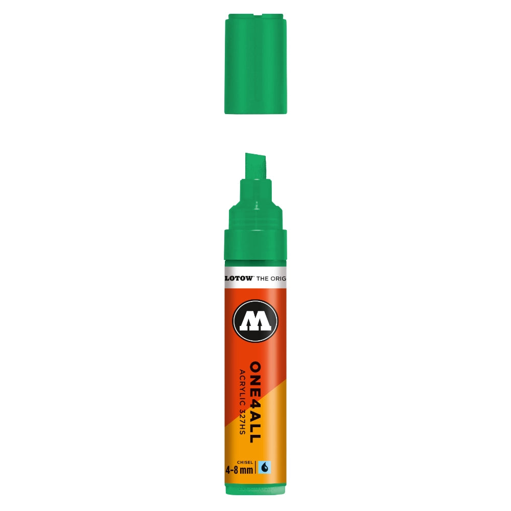 Molotow ONE4ALL 327HS Acrylic Marker (4-8mm) - Lagoon Blue image