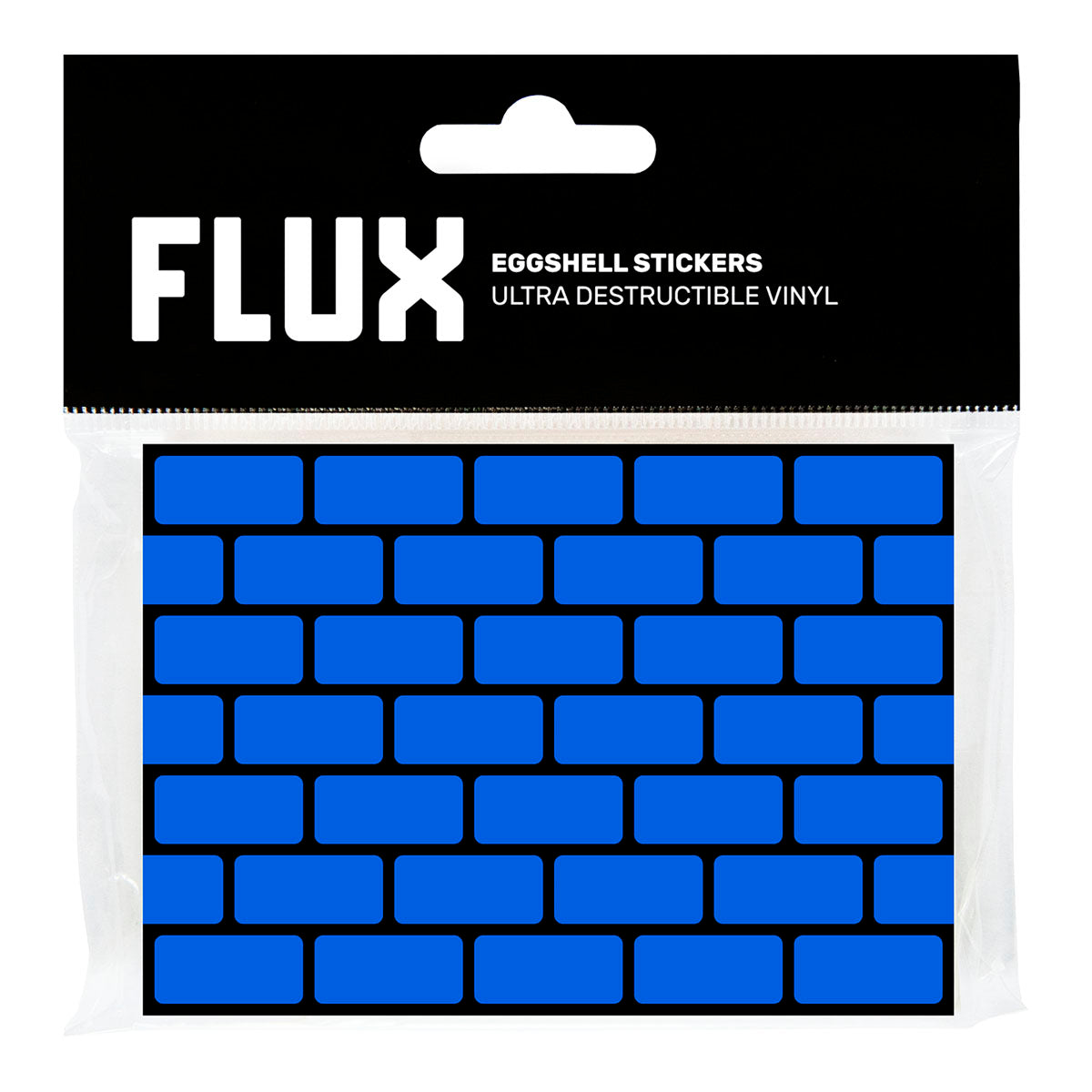 FLUX Egg Shell Stickers Bricks Blue (50 pcs.) image 0