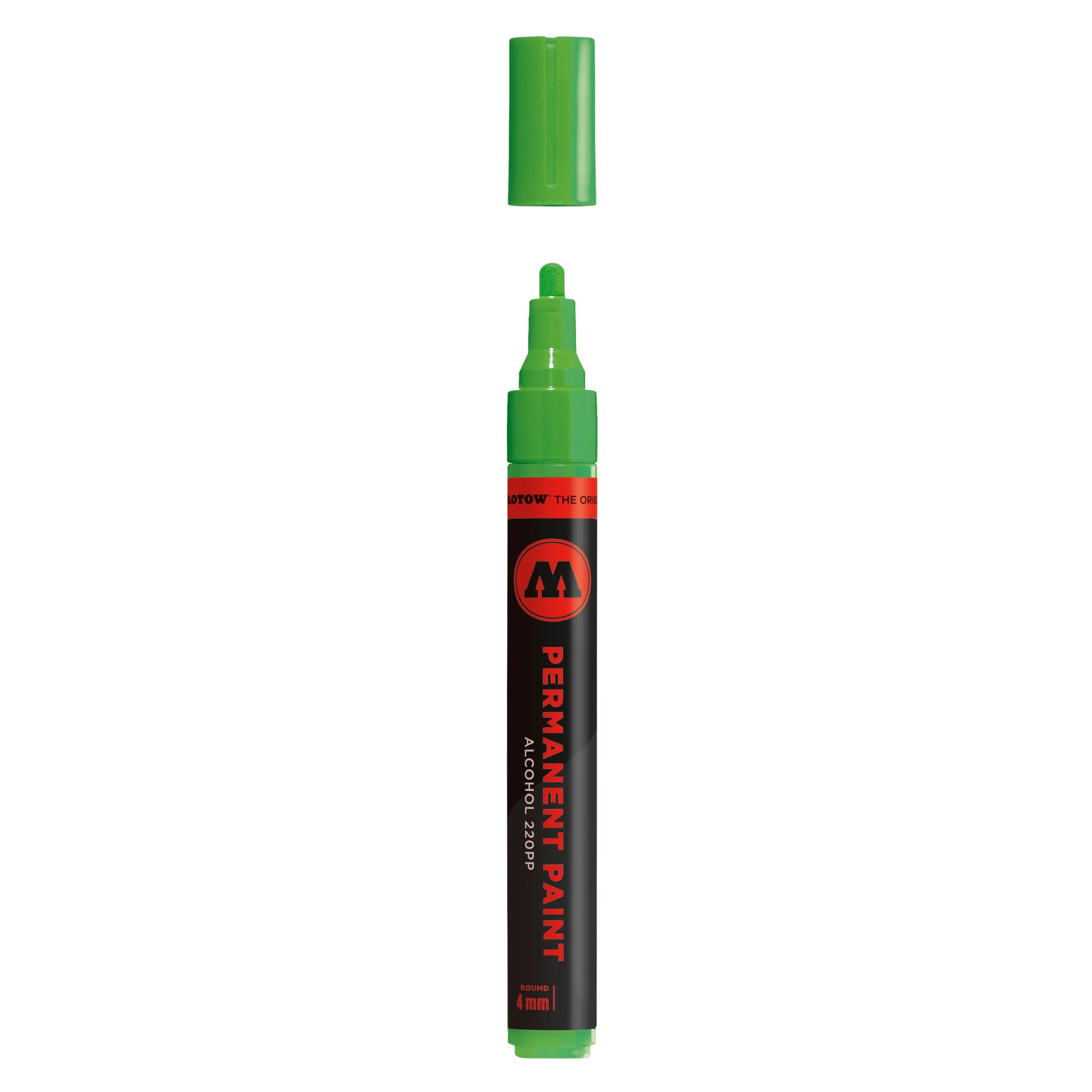 Molotow Permanent Paint 220PP Alcohol Marker (4mm) - Cream Green image
