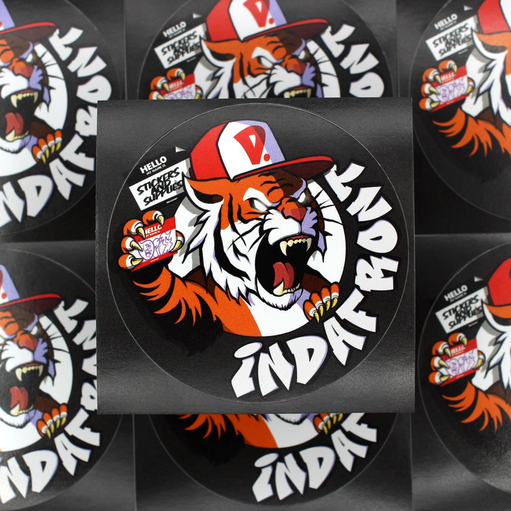 Roaring Taggie Vinyl Stickers (10 pcs.) image 1