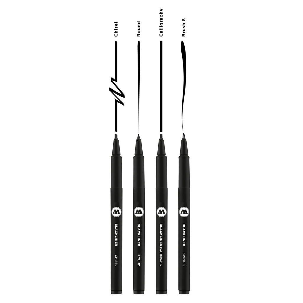 Molotow Blackliner Set 3 (Special Tips) image 1