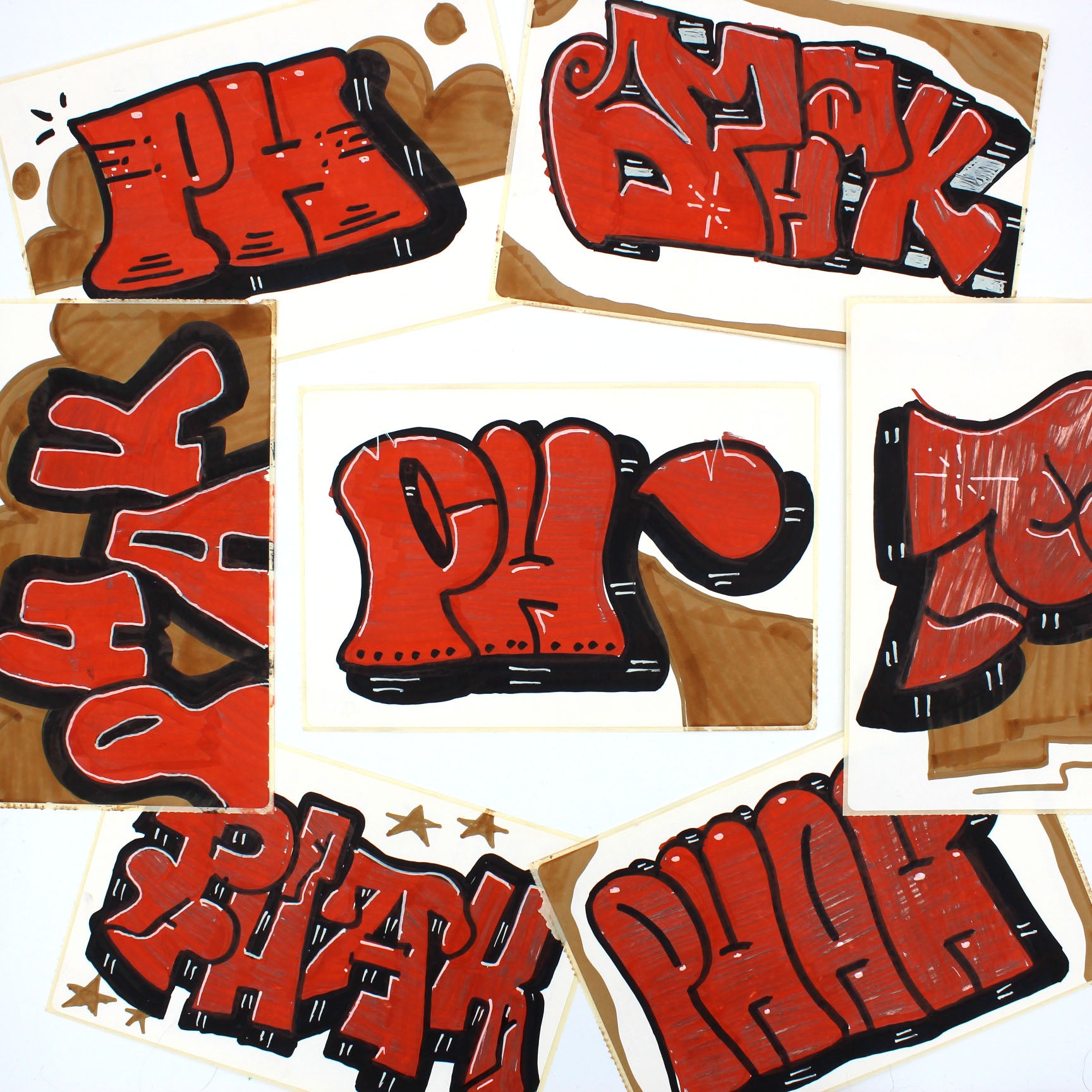 Phak Sticker Pack - Red image