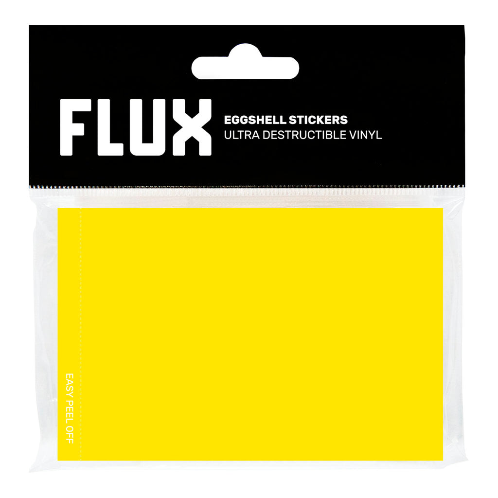FLUX Egg Shell Stickers Yellow (50 pcs.) image 0