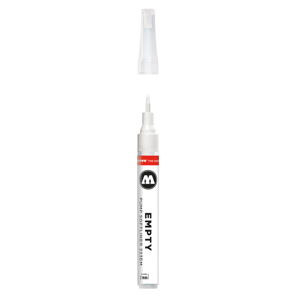 Molotow 223EM Empty Calligraphy Marker (2mm) image 0