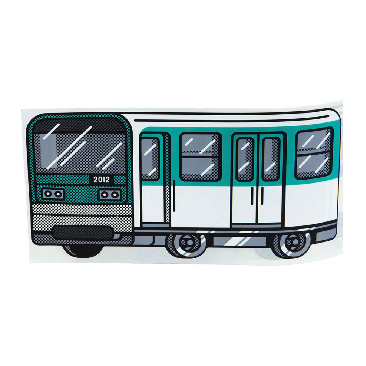 FLUX System Stickers Paris Metro (50 pcs.) image 0