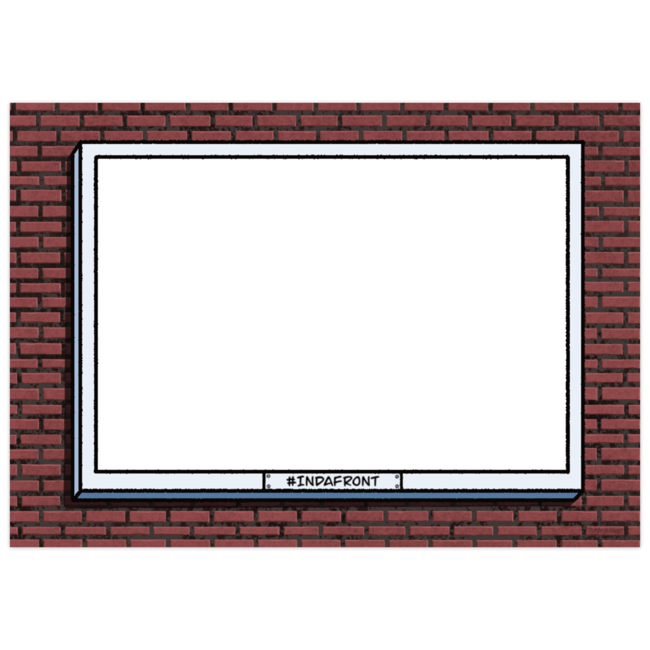 Brick Wall Billboard Stickers (50 pcs.) image 0