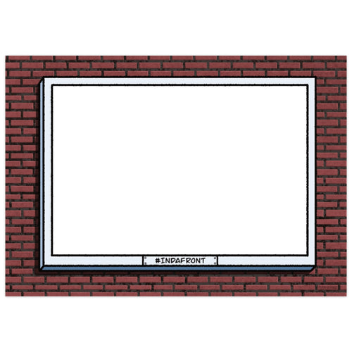 Brick Wall Billboard Stickers (50 pcs.) image 0