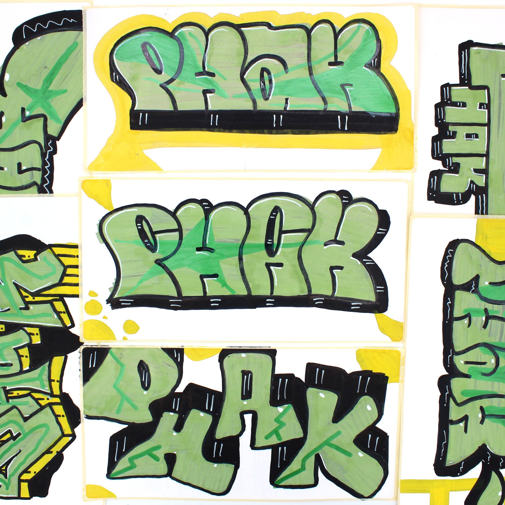 Phak Sticker Pack - Yellow image